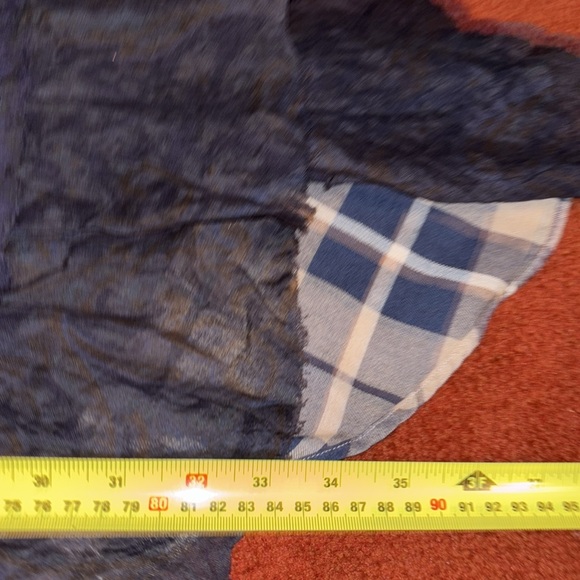 Revival Cream, Tan and Navy Sleeveless Top - Picture 9 of 11